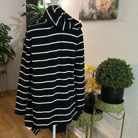 Ralph Lauren white black stripped Cardigan size S - Picture 2 of 7